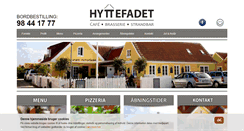 Desktop Screenshot of hyttefadet-skagen.dk